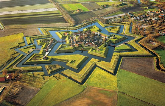 Photo:  Fort Bourtange in Groningen, Netherlands